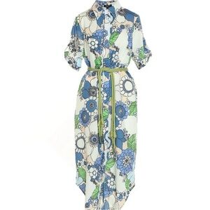 Beulah Style Cotton Farrah Shirt Dress